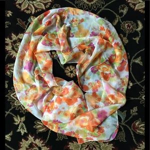Rainbow Silk Scarf